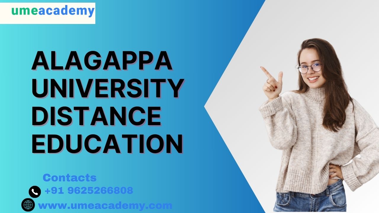 Alagappa University Distance Education